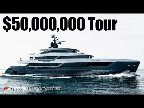 Tur complet interior al superyacht-ului de 50 de milioane de dolari!  - M/Y Virtuozitate