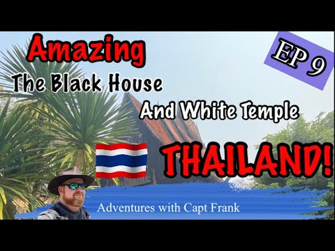 Casa Neagră și Templul Alb, Thailanda.