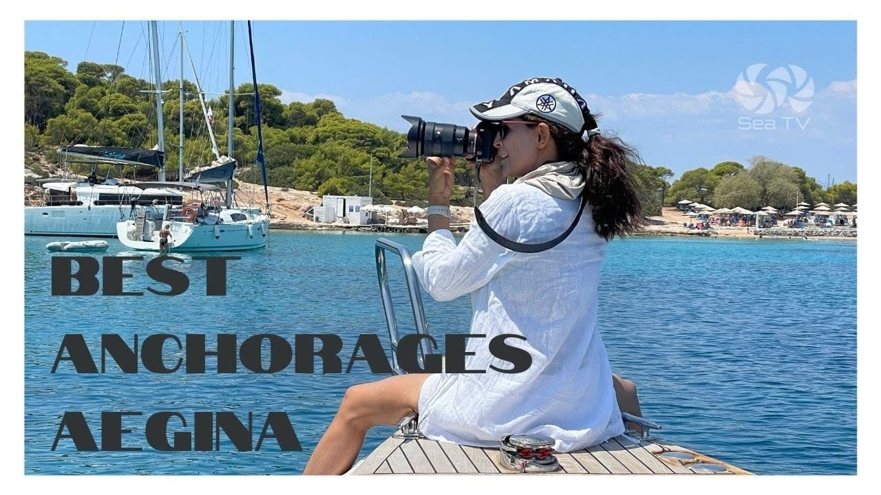 naviga insule grecești cele mai bune ancoraje Aegina Grecia |  Canal de navigație SeaTV