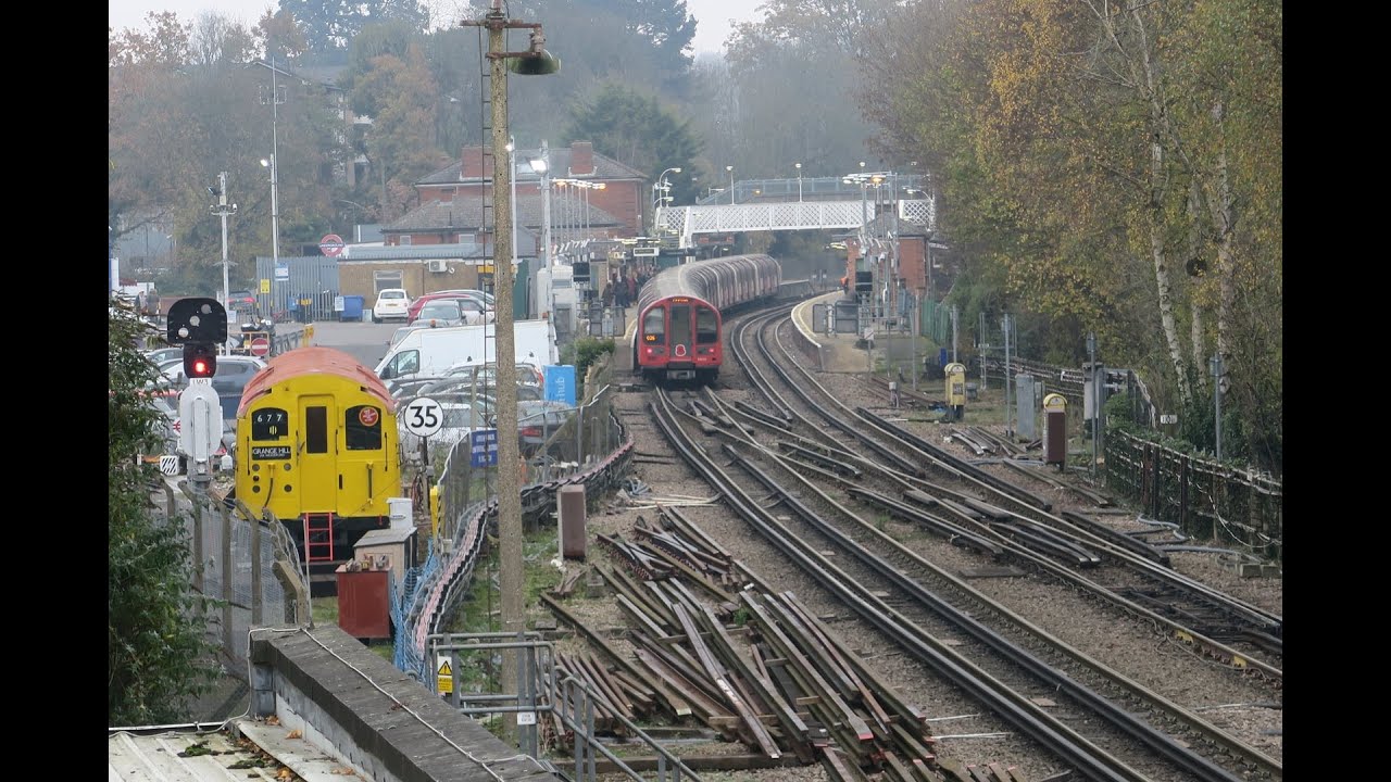 Epping Signal Cabin, Epping Essex, Marea Britanie - Linia Centrală de metrou din Londra |  Railcam LIVE