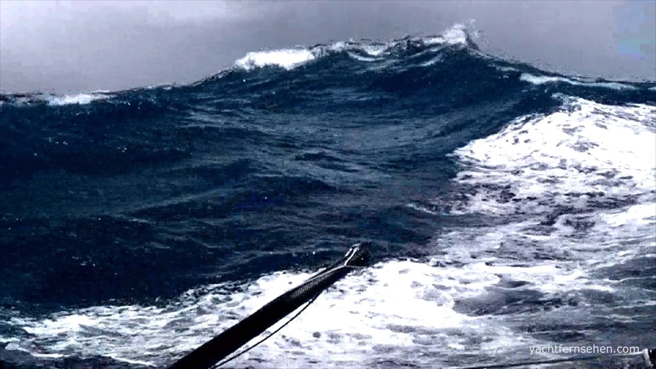 Vendée Globe - navigând într-o furtună violentă cu 50 de noduri - Sturmsegeln im Southern Ocean