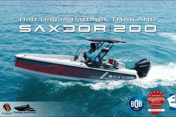 Plimbare cu barca în Pattaya cu Saxdor 200 Pro Sport / Călătorie în Pattaya cu Saxdor 200 Pro Sport