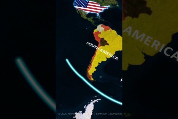 Poți naviga din India în SUA într-o linie dreaptă?  🔥 #short #geografie #hărți #india #usa #fapte