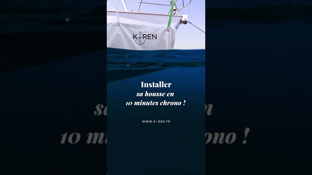 Aflați cum să montați husa noastră K-Ren Protect pe o barcă cu pânze de 22 de picioare în doar 10 minute