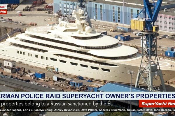 Proprietatea proprietarului de superyacht rusesc a percheziţionat din nou în Germania |  Clipuri de știri SY