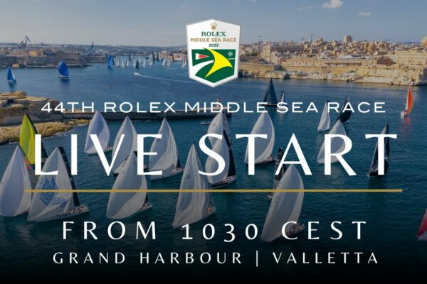 Rolex Middle Sea Race 2023 |  LIVE START