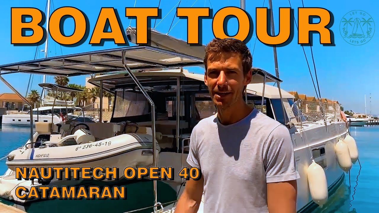 TUR CU BARCA!  Catamaran Nautitech Open 40 - EPISODUL 2 (Vlog de navigație/călătorie în familie - LET GO LETS GO)