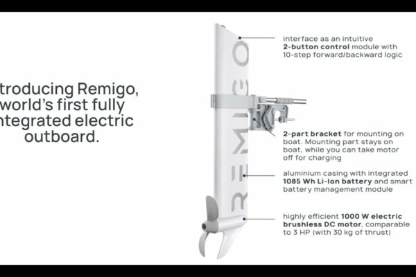 Silent Yachting |  Motor electric exterior REMIGO 2021