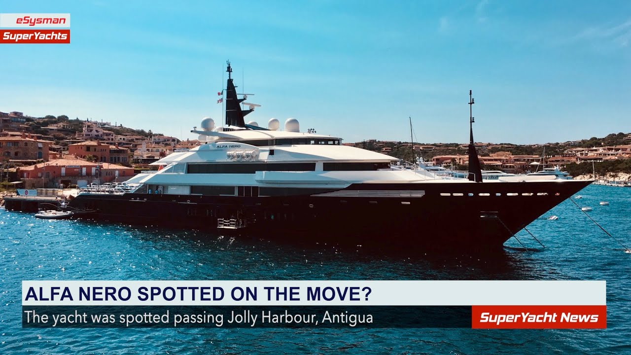 Alfa Nero pleacă din Antigua?  |  Clipuri de știri Sy