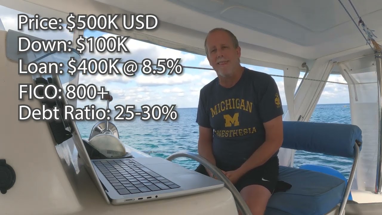 Adevărul urât despre finanțarea unui catamaran Bluewater uzat