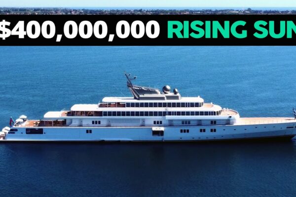 Superyacht-ul de 400.000.000 USD RISING SUN