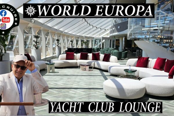 MSC WORLD EUROPA 2023 Yacht Club Lounge By Costi