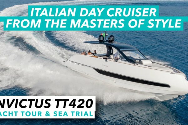 Croazier italian de o zi de la maeștrii stilului |  Tur cu iaht Invictus TT420 și probă pe mare |  MBY