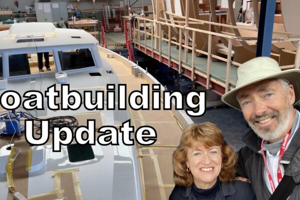 ALUMINIU SAILBOAT Build Update și Annapolis Sailboat Show