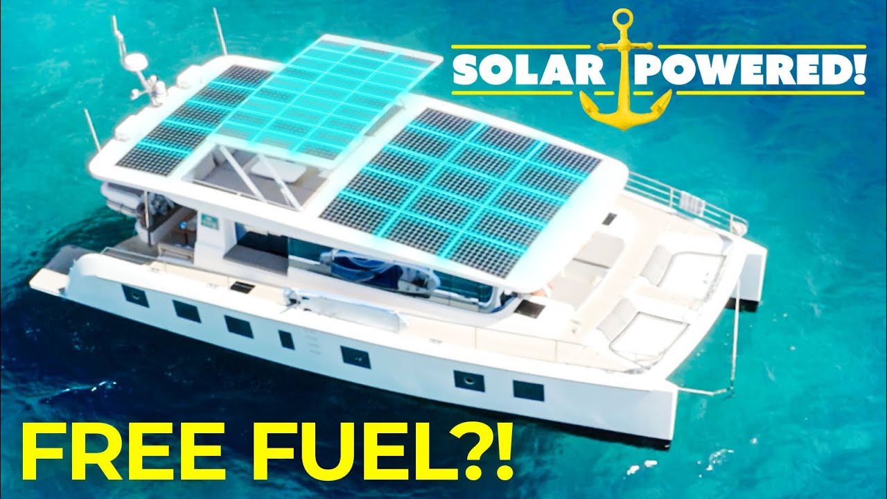 Nava solară 100% alimentată cu energie solară, care nu are nevoie niciodată de încărcare!