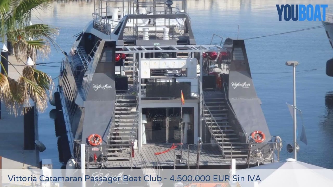 Vittoria Catamaran Passager Boat Club second hand de vânzare pe Youboat ES (...)