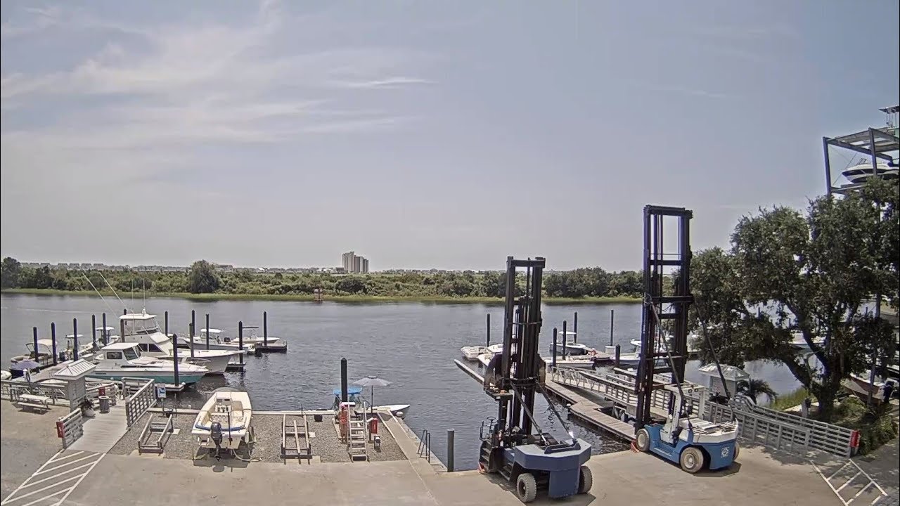 Ocean Isle Marina și Yacht Club Webcam