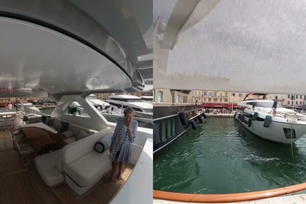 Andocare dramatică a unui superyacht de 23.000.000 de euro în Saint Tropez.  Strângând înăuntru!  Urmariti pana la capat!!!