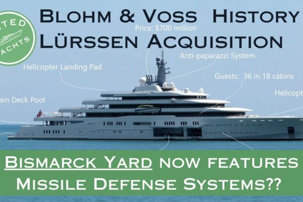 Blohm & Voss Legacy |  Lürssen Yachts Visionary Visionary - Legendele maritime dezvăluite, poveste exclusivă