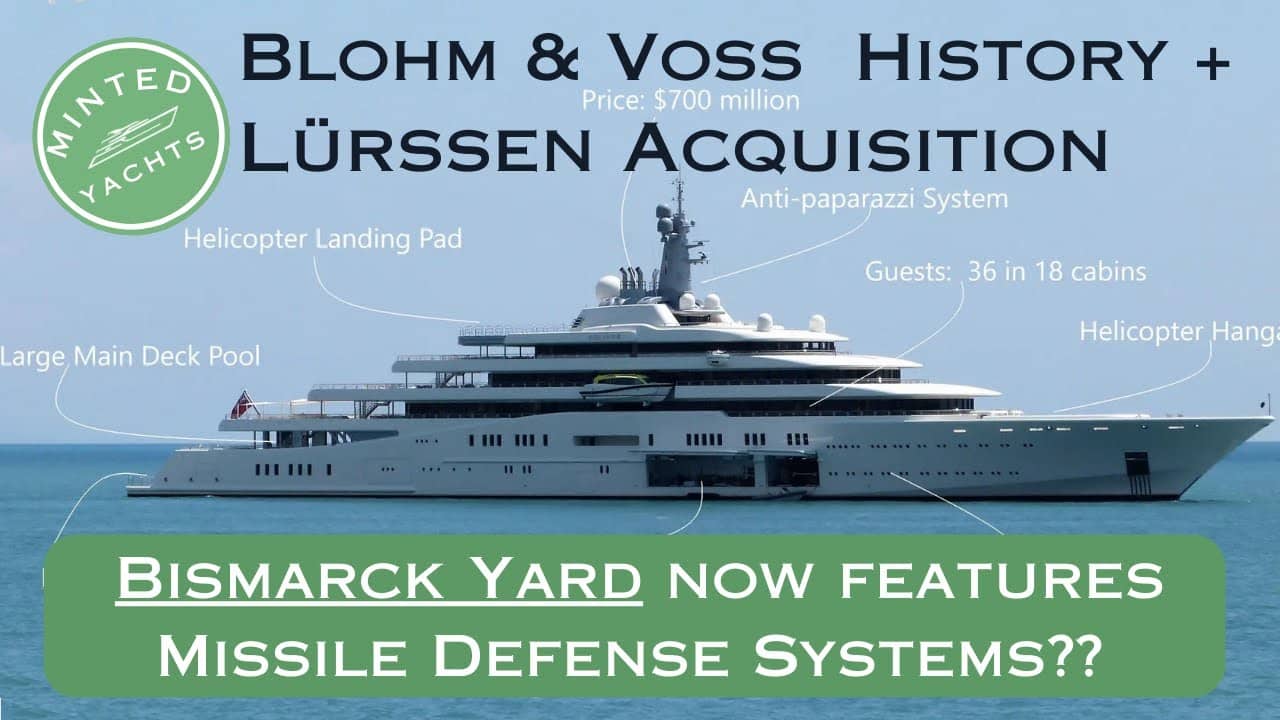 Blohm & Voss Legacy |  Lürssen Yachts Visionary Visionary - Legendele maritime dezvăluite, poveste exclusivă