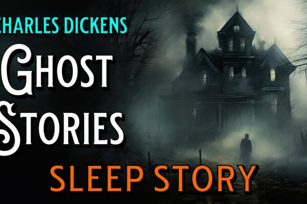 Charles Dickens Povești cu fantome Poveste la culcare pentru adulți Carte audio pentru somn cu ecran întunecat Lectură relaxantă