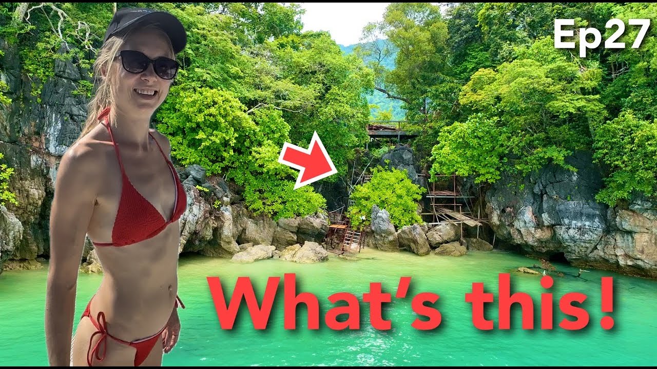 Intrare ascunsă pe Island Paradise!  |  Family Sailing Travel Vlog