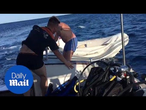 Un italian furios atacă turiștii pe o barcă înainte de a-și pierde nava