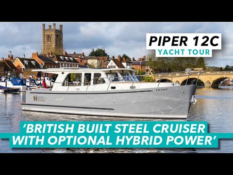 Cruiser din oțel construit britanic cu putere hibridă opțională |  Tur cu iaht Piper 12 C Cruiser |  MBY