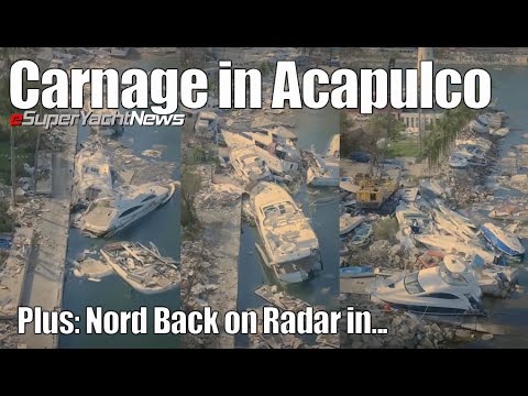 Yacht Carnage în Acapulco de la uraganul Otis |  SY News Ep269