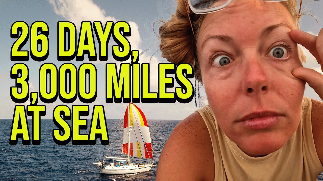 Am petrecut 26 de zile navigând peste Oceanul Pacific pentru acest moment: episodul 113