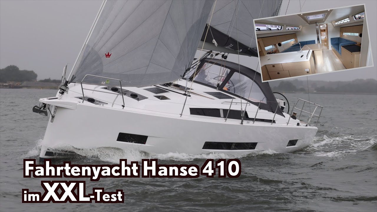 Hanse 410 - Noul iaht de croazieră în testul XXL (2023)