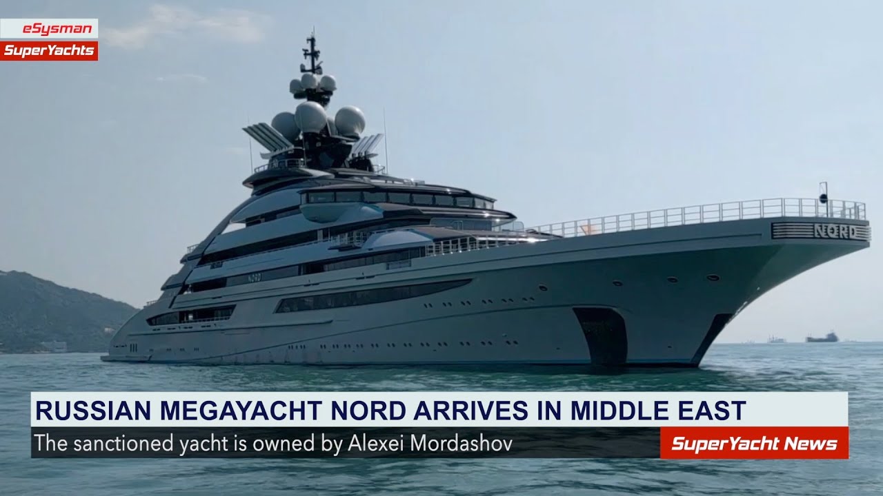 Megayacht-uri „întunecate” văzute în Orientul Mijlociu |  Clipuri SY