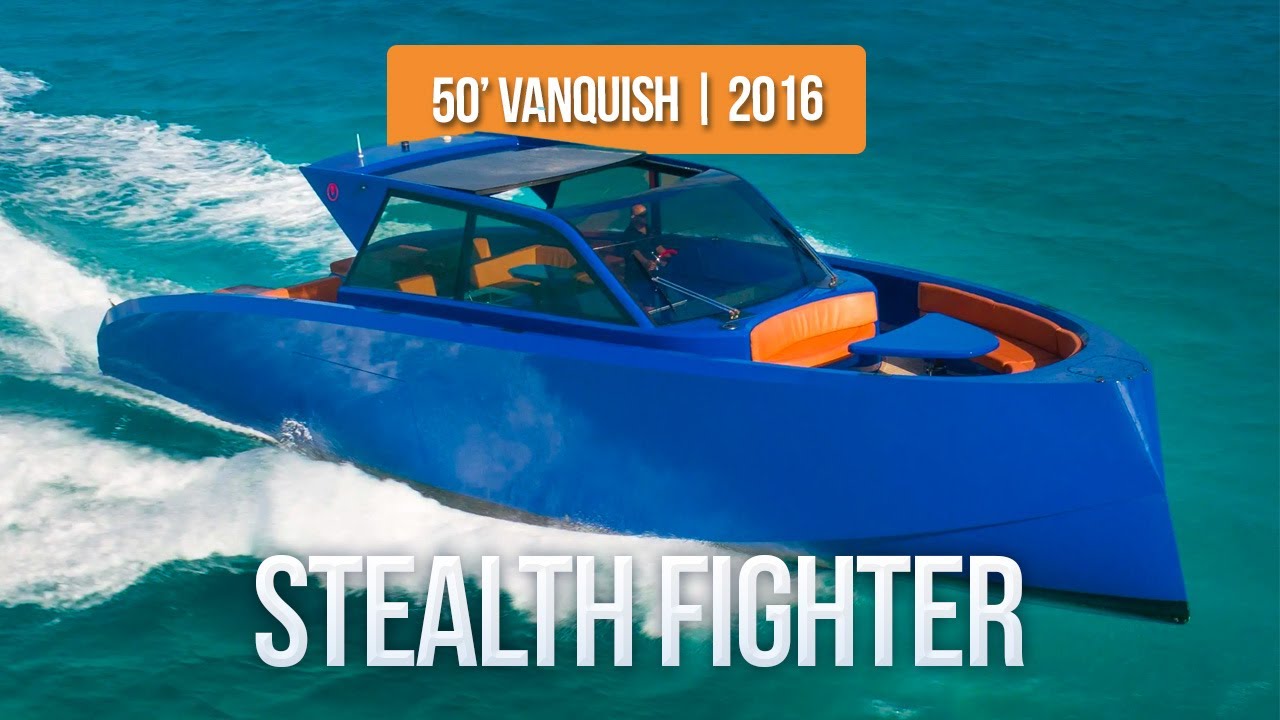 Vanquish VQ50 Yacht cu Juno Prudhomm [$1,095,000]