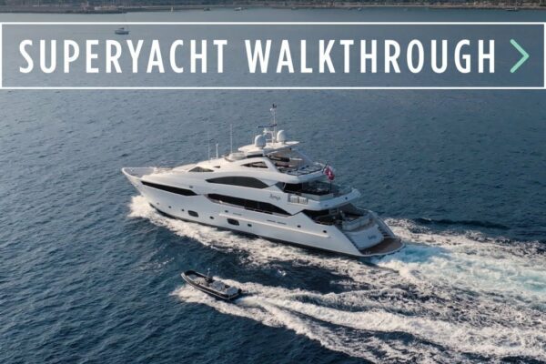 Tur de prezentare pentru superyacht |  Sunseeker Yachts - ANYA