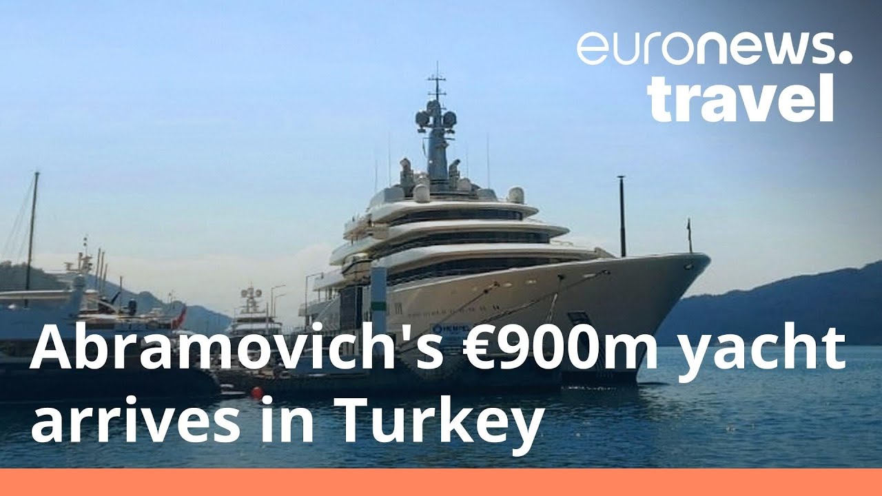 Turcia primește superyacht-ul lui Abramovici de 900 de milioane de euro în portul Bodrum