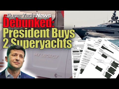 Am dezmințit povestea achiziției superyacht-ului Zelensky |  Clipuri SY