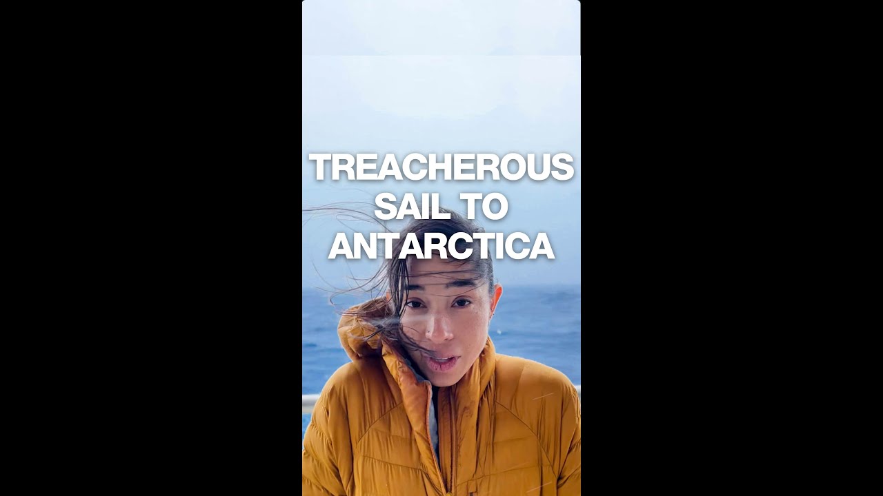 Navigați pe TREACHEROUS Drake Passage către Antarctica