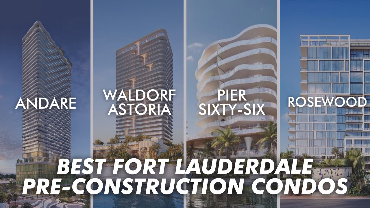 Prima privire exclusivă!  NOU Fort Lauderdale Pre Construction Condos