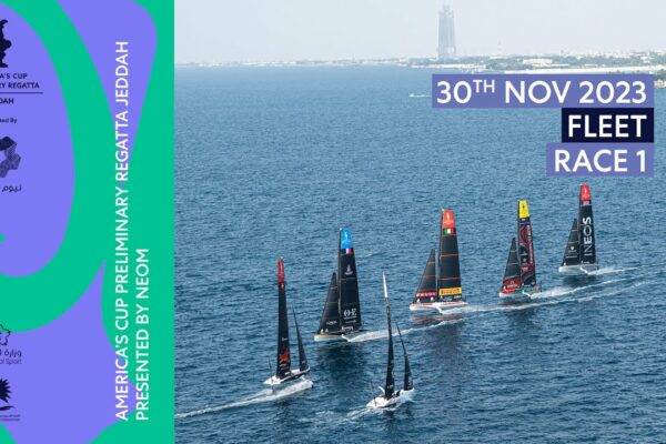 Fleet Race 1 - Regata preliminară a Cupei Americii Jeddah, prezentată de Neom