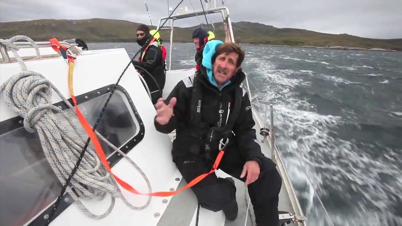 Cum să alegeți și să utilizați pânzele de furtună – Skip Novak's Storm Sailing