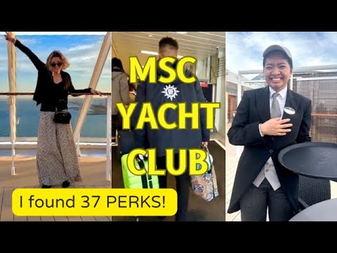 MSC Yacht Club: TOATE CELE 37 DE BENEFICII!  Ce este cu adevărat inclus?!  Informații despre croazieră