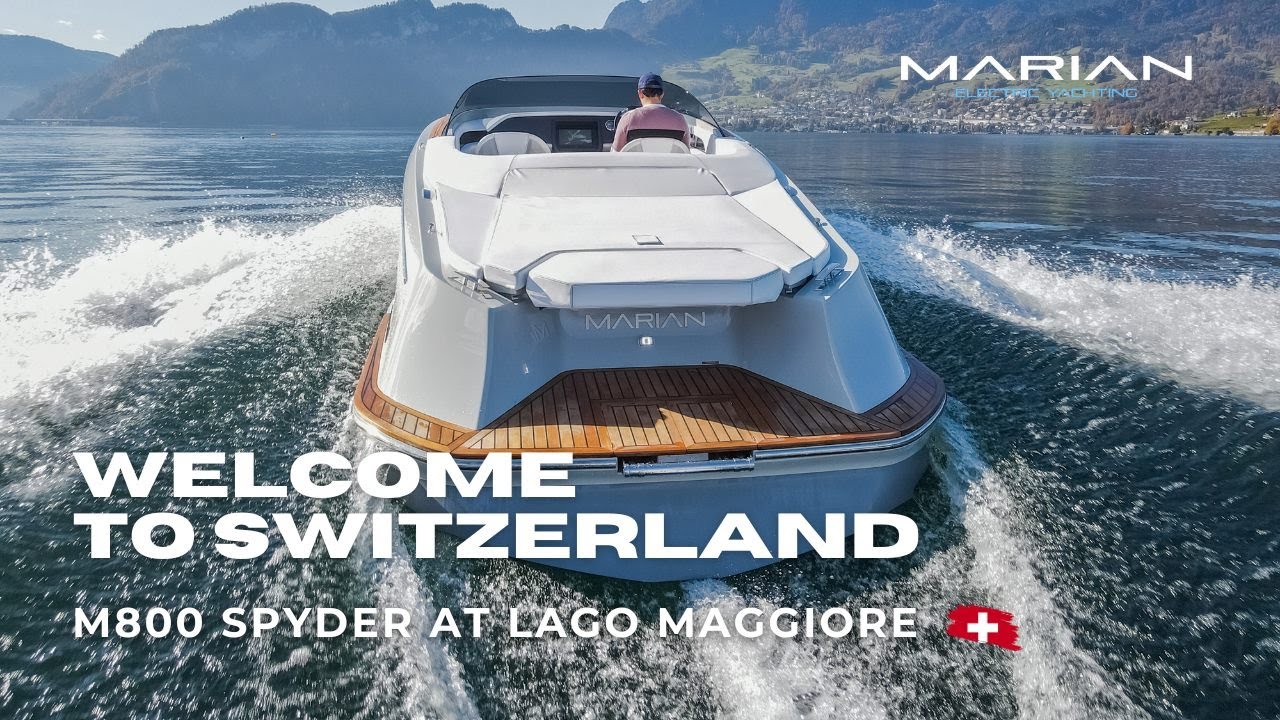 Bun venit în Elveția - Marianboats X Hochmuth Bootsbau |  Yachting electric |  4k