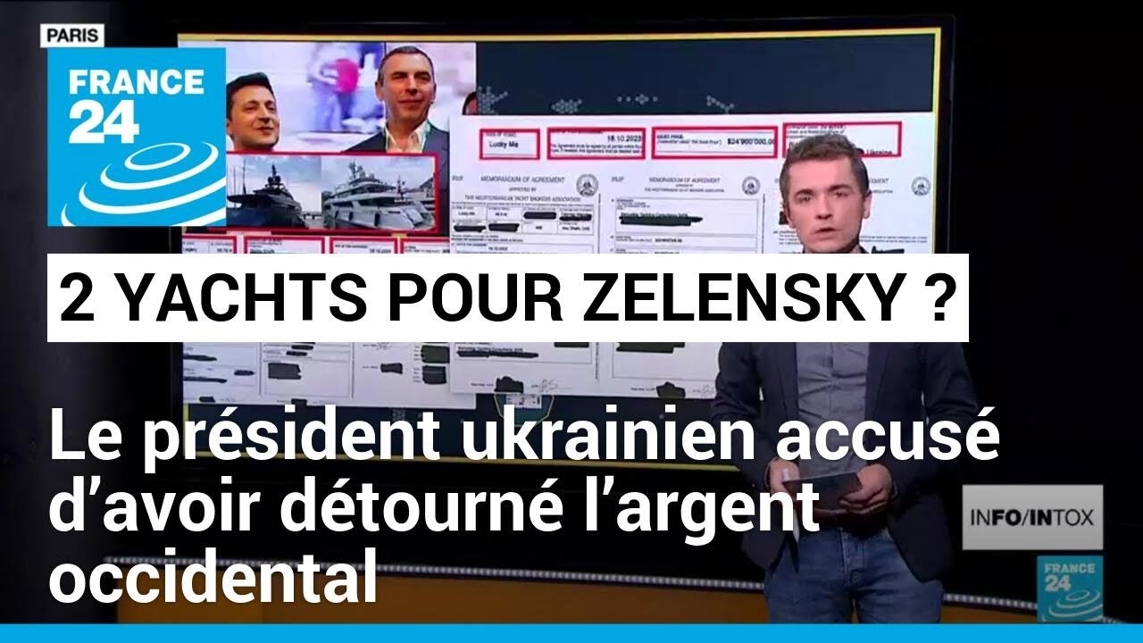 2 iahturi pentru Zelensky?  Președintele ucrainean este acuzat că a deturnat bani occidentali