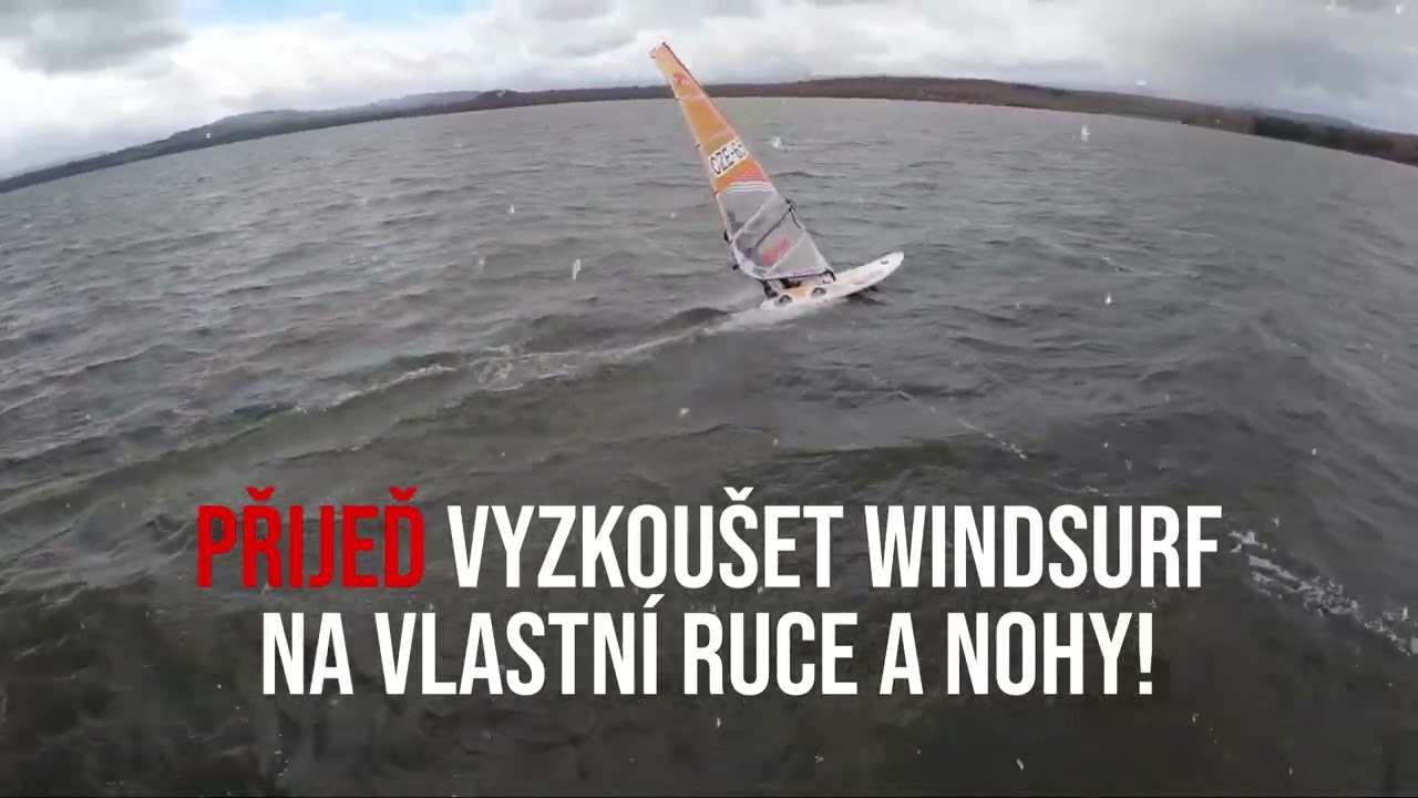 Antrenament regulat de windsurfing pentru tineri 12 - 16 ani - Nechranice
