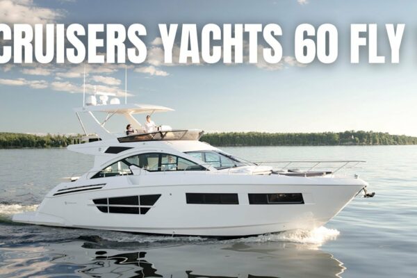 2023 Cruisers Yachts Cantius 60 Fly Tour |  Călătorie cu barca