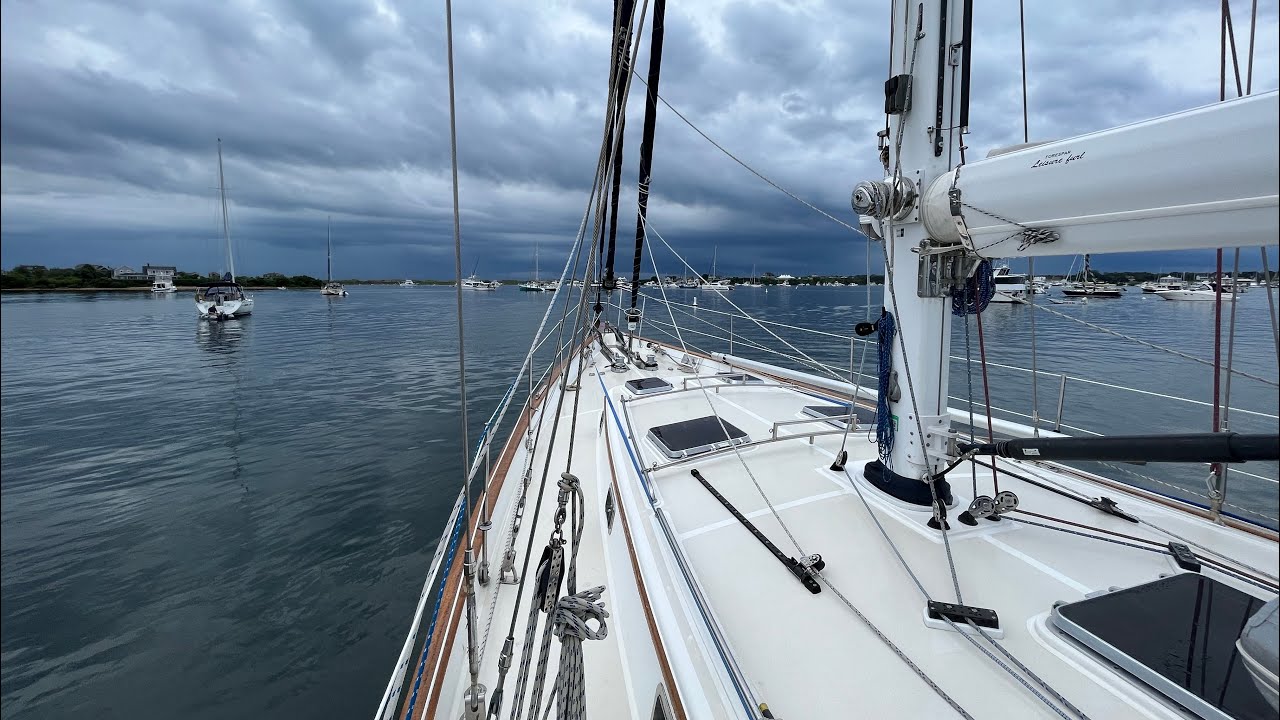 S/V Quetzal Sailing New England Ep.  3 - Navigare în largul mării încântătoare Înapoi în Golful Chesapeake