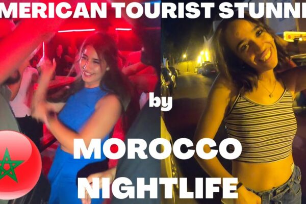 Tinerii marocani își schimbă țara!  Viața de noapte în MAROC 🇲🇦🇺🇸