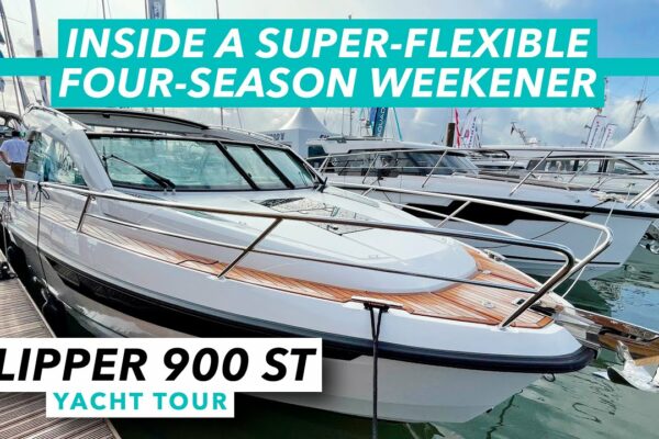 Tur cu iaht Flipper 900 ST: în interiorul unui weekend de patru sezoane super flexibil |  Barcă cu motor și iahting