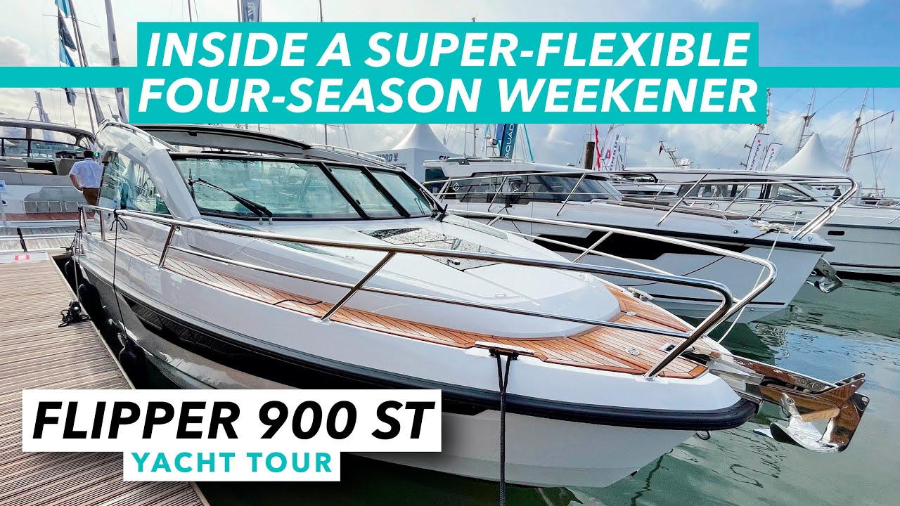 Tur cu iaht Flipper 900 ST: în interiorul unui weekend de patru sezoane super flexibil |  Barcă cu motor și iahting