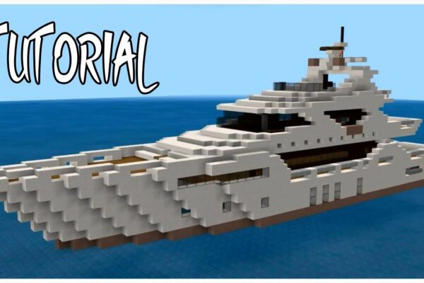 Minecraft: Super Yacht 3 Tutorial |  Tutorial Minecraft Yacht